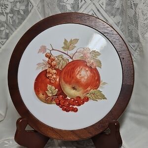 Amiana Wooden Decorative Plate